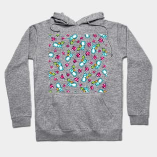 Bunny & Daisies - Doodle Hoodie